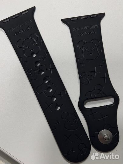 Ремешок на apple watch kaws 38 mm s-m