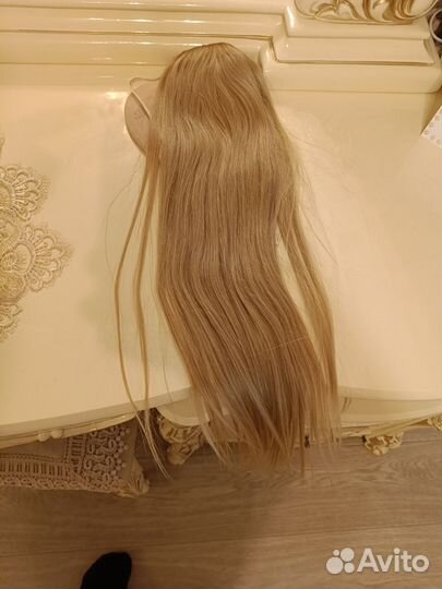 Хвост из натуральных волос