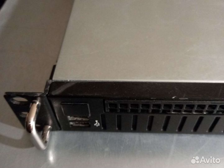 Серверный корпус 1 юнит 38см глубина