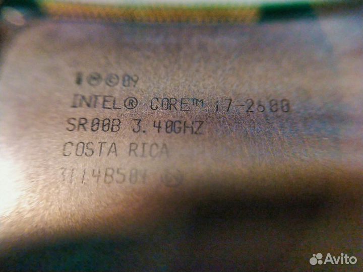 Процессор intel core i7 2600