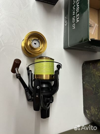 Катушка карповая daiwa 20 emblem 45 SCW QD OT
