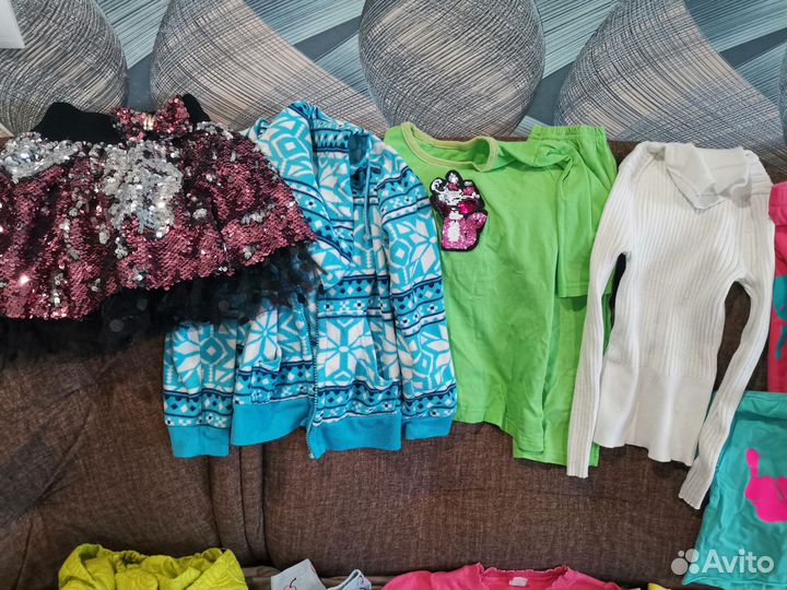 Вещи на девочку рост 110 116 пакетом