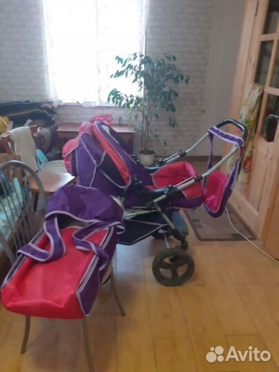 Детские коляски 2 в 1 бу