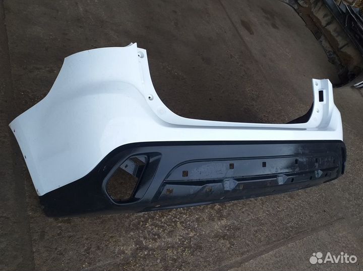 Бампер задний Mitsubishi Outlander 3 рестайлинг