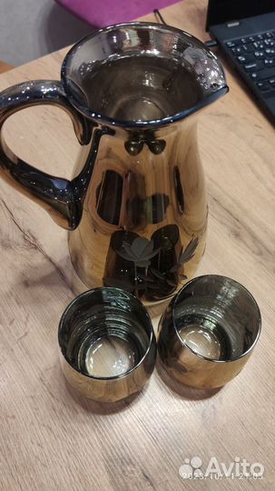Кувшин и 2 стакана