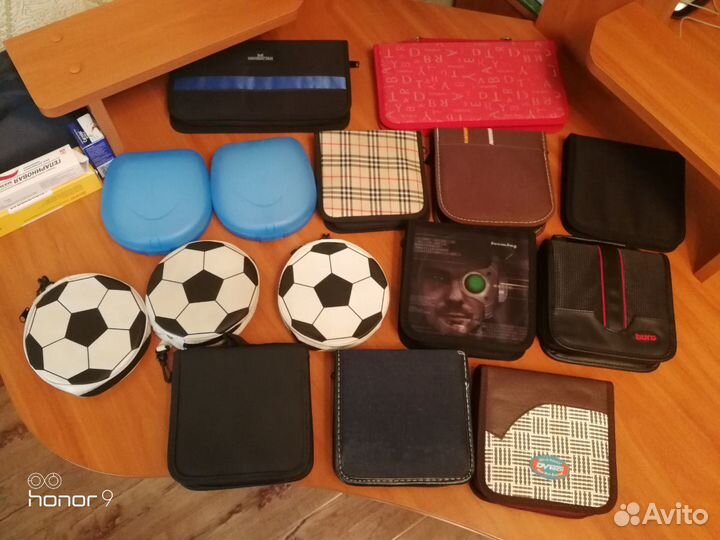 Сумки, кейсы, боксы для дисков