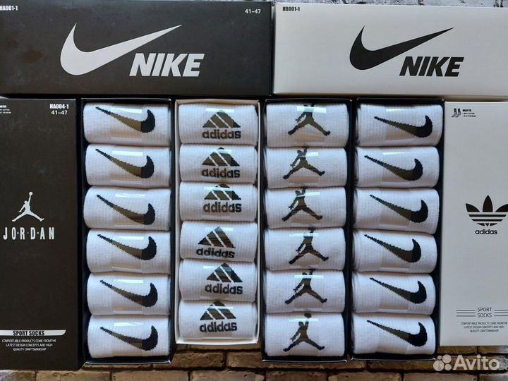 Носки Nike Adidas Jordan Puma