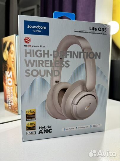 Anker soundcore life q35 Pink