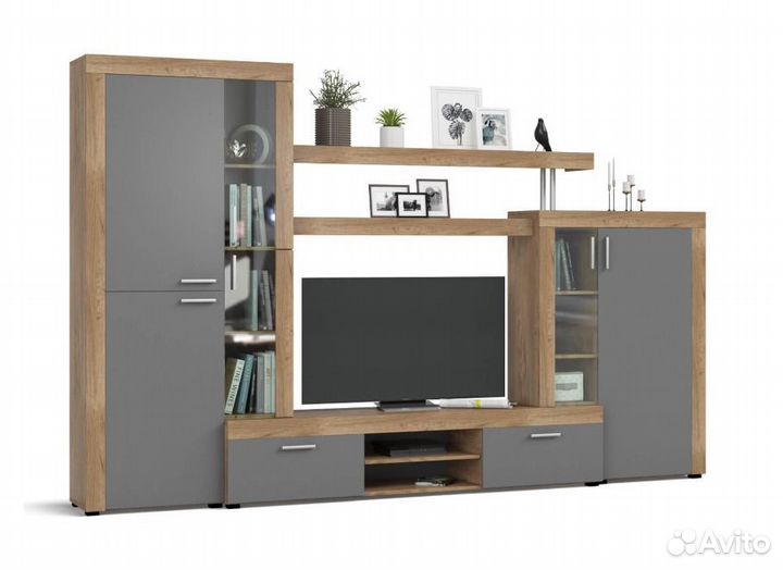 Стенка в гостиную со шкафом под тв