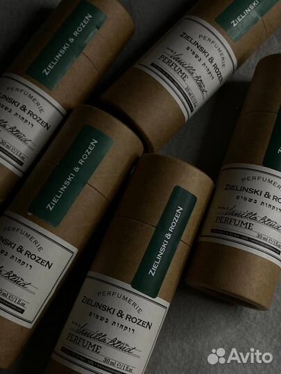 Духи zelinski & rozen vanilla blend 10ml