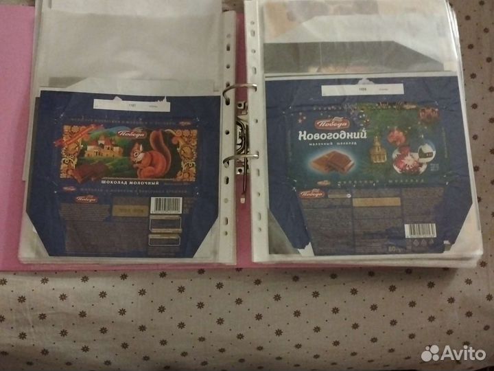 Обертки от шоколада
