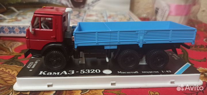 Модельки машин СССР 1.43 камаз 5320