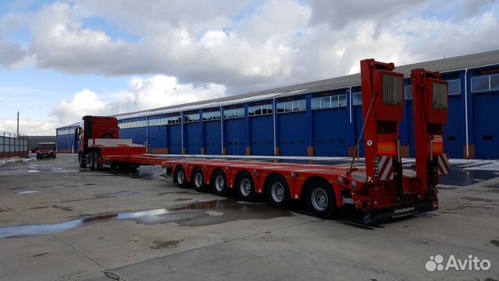 Полуприцеп трал (тяжеловоз) Kassbohrer LB6E, 2023