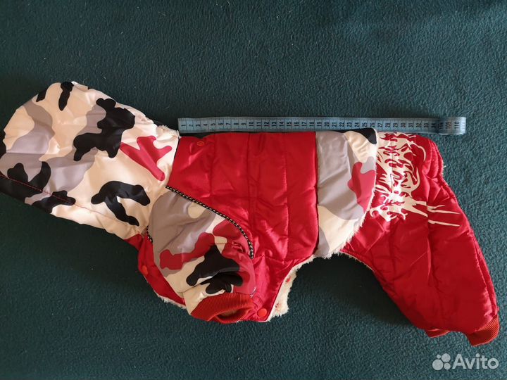 Комбинезон теплый для собаки