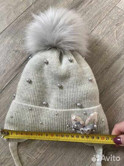 Шапка для девочки р48-50 (на 5 лет)