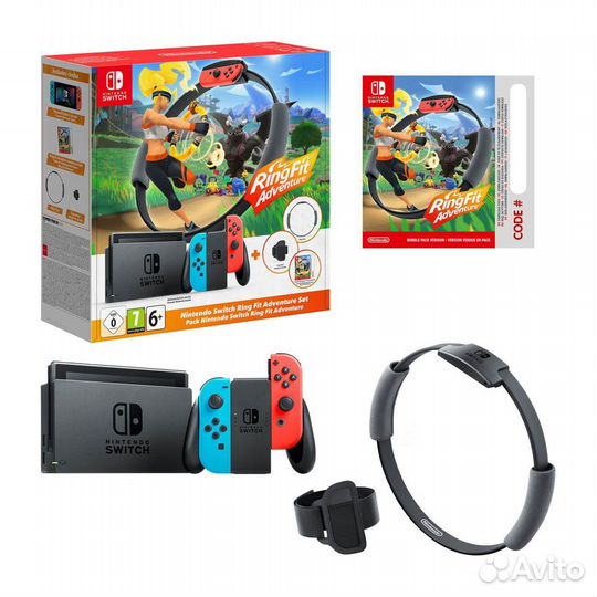 Консоль Nintendo Switch + Ring Fit