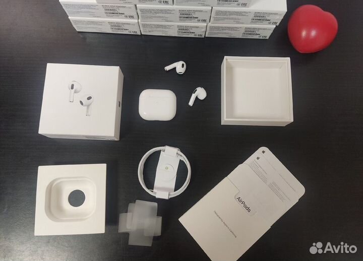 Беспроводные наушники apple airpods 3