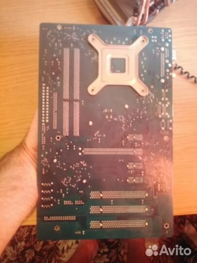 Комплект материнская плата, процессор, память, кул