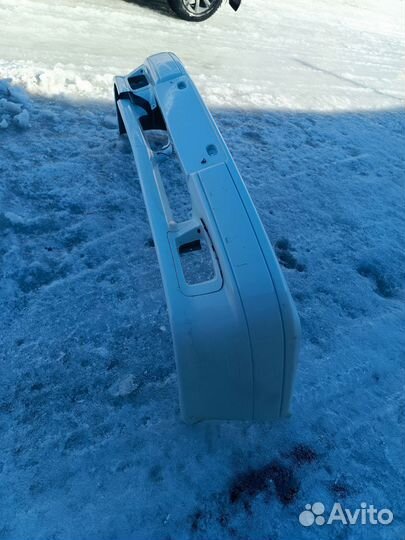 Бампер передний ваз 2114 белое облако