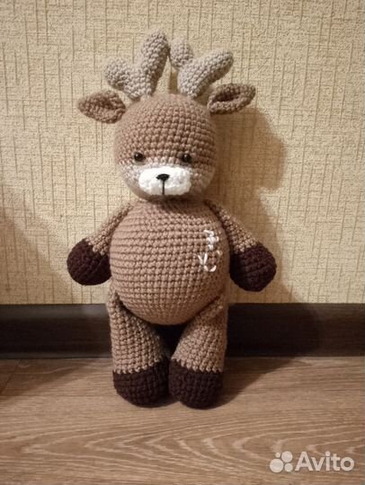 Оленёнок -Амигуруми