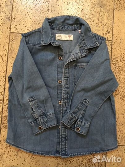 Zara Джинсовая рубашка