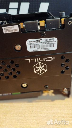 Видеокарта iChill GeForce GTX 1080 Ti X3 Ultra