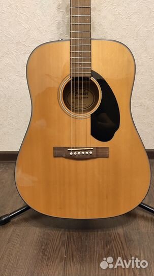 Акустическая гитара Fender CD-60S (массив)