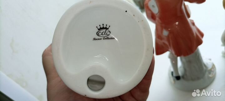 Фарфоровые статуэтки rocaco