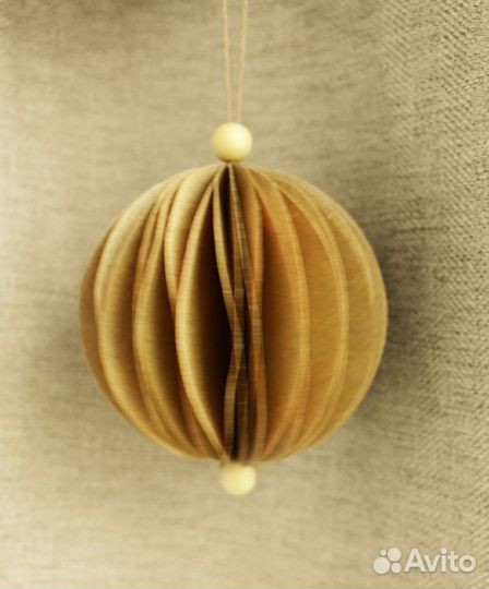 Ёлочные игрушки из бумаги