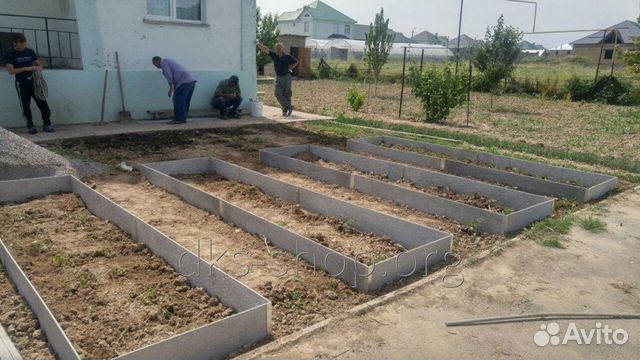 Ограждение для грядок из шифера: сборка и установка
