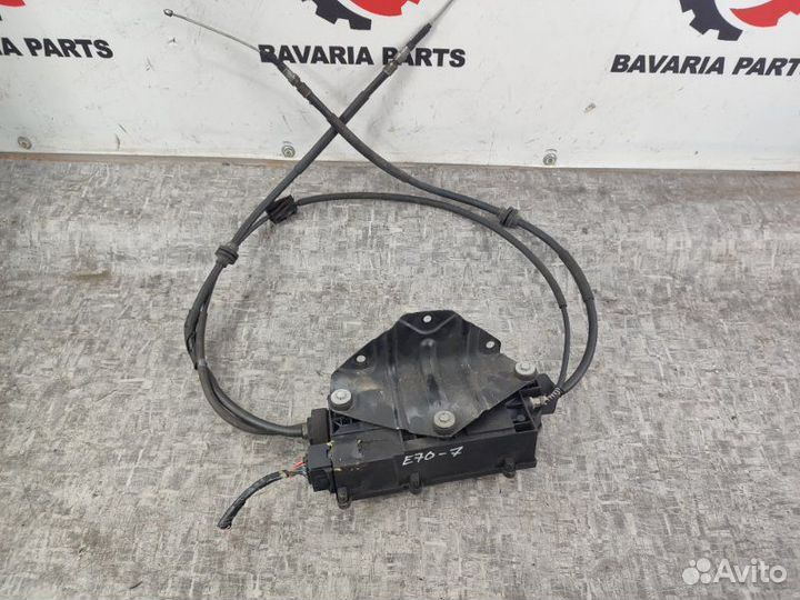 Блок ручника с тросами Bmw X5 E70 N52B30AF 2009