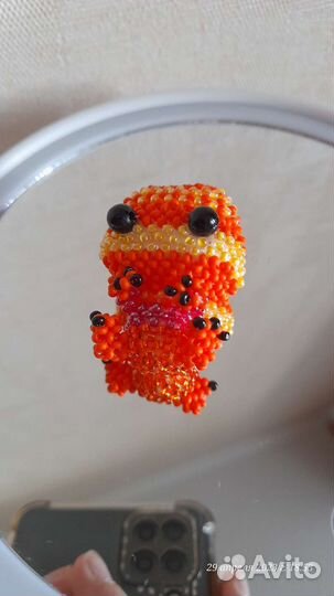 Мини амигуруми из бисера