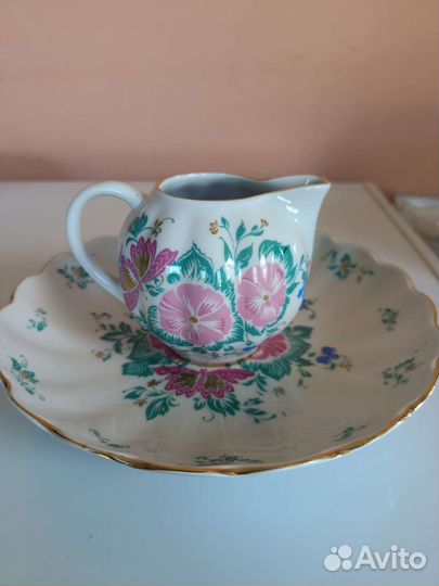 Сухарница + молочник лфз