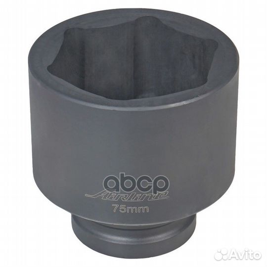 Головка ударная торцевая 1 DR шестигранная 75мм