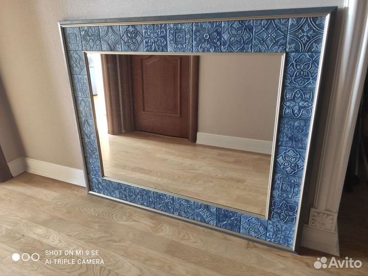 Зеркало авторское настенное, ручная работа