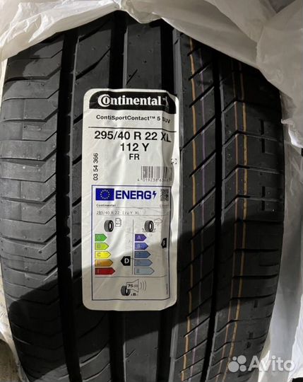 Continental ContiSportContact 5 SUV 295/40 R22 112Y