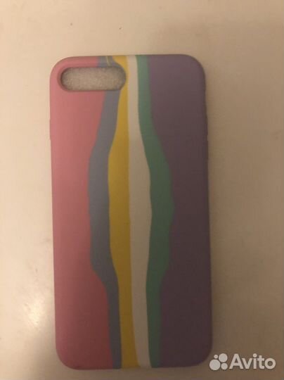 Силиконовый чехол на iPhone айфон 8+ / 7+