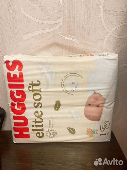 Подгузники huggies elite soft 1