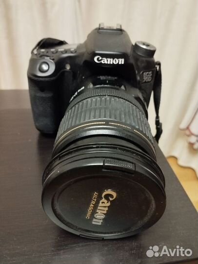 Фотоаппарат Canon eos 70d+объектив efs 17-55 mm