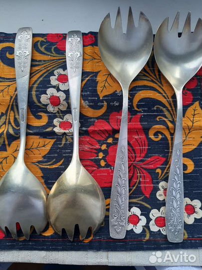 Столовые приборы мельхиор СССР