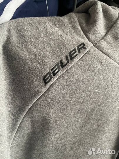 Толстовка bauer perfect hoodie BLK