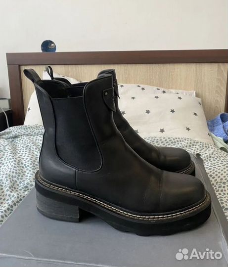 Полусапоги Tendance натуральная кожа 39