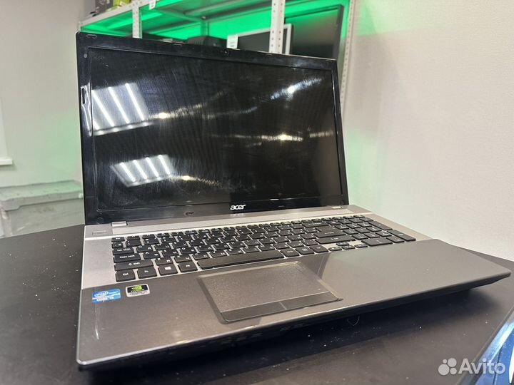 Ноутбук acer 17'3 i7/16gb/240ssd/500hdd/GT650