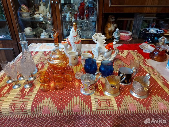 Посуда советская СССР подстаканники