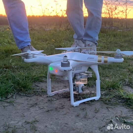 Квадрокоптер dji phantom 3 pro