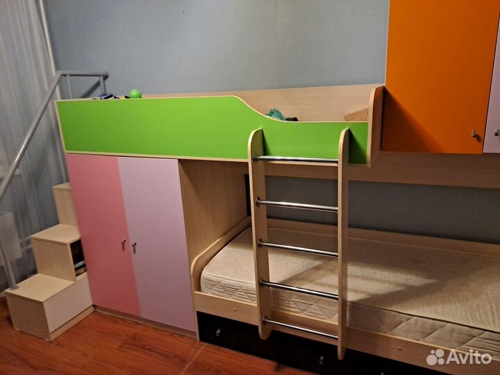 Двухъярусная кровать для детей