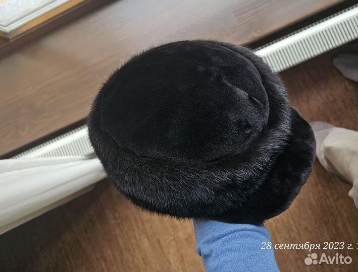 Мужская меховая кепка (норка)