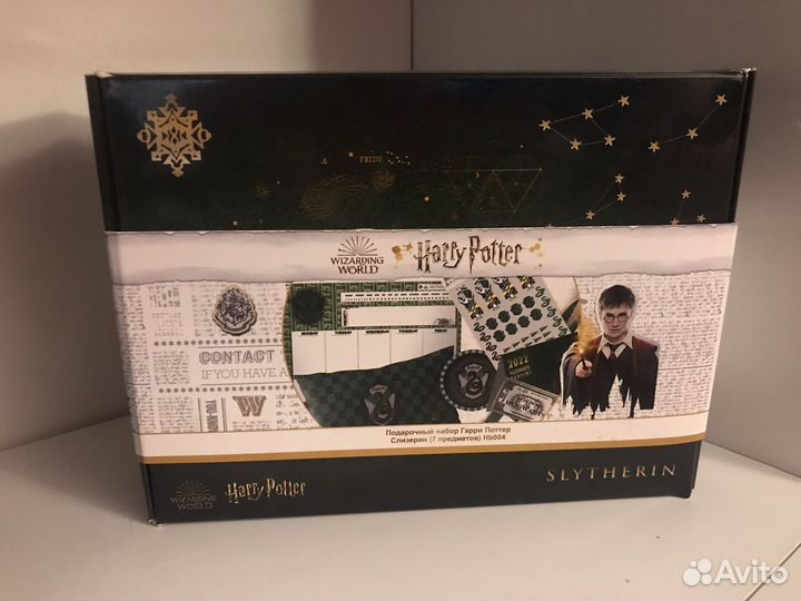 Harry potter slytherin подарочный набор