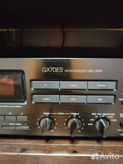Стерео ресивер сони gx70es