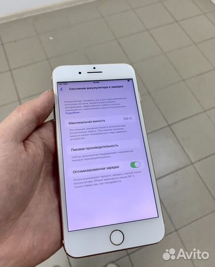 iPhone 8 Plus Ростест/акб 100